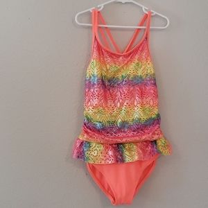 Girls one piece bathing suit Size XL (14-16)
